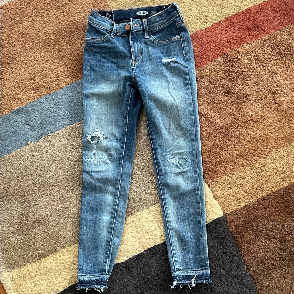 Old Navy Kids Distressed Jeans - Blue